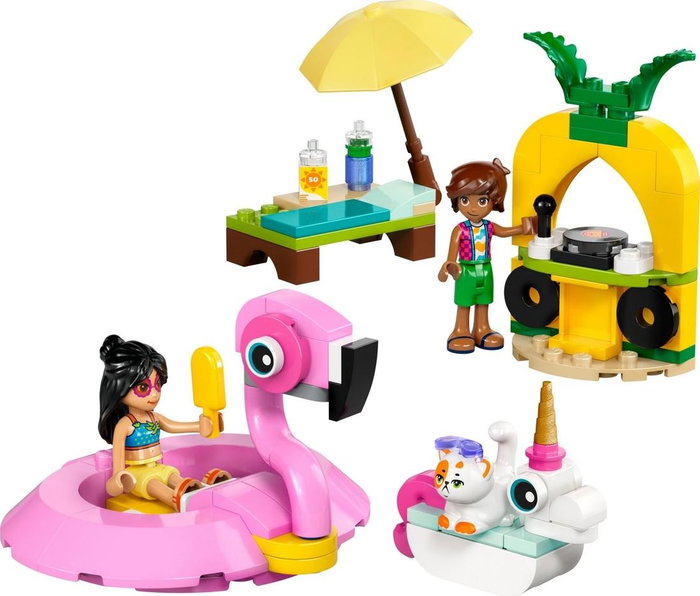 LEGO Friends Fiesta de Piscina con Flamenco y Unicornio 42658 LEGO Friends Fiesta de Piscina con Flamenco y Unicornio 42658