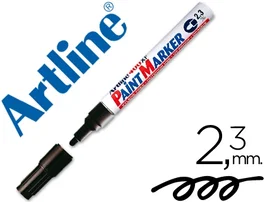 Artline EK-400 XF Rotulador Permanente Negro Punta Redonda Trazo 2.3 mm