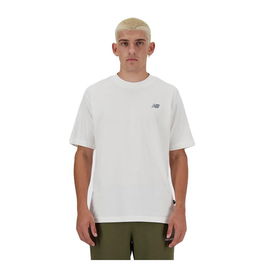 Camiseta de Manga Corta Hombre New Balance Sport Essentials Blanco 13-14 Años