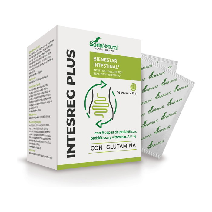 Soria Natural Intesreg Plus 14 sobres Complemento Alimenticio Sistema Inmunitario Probióticos Soria Natural Intesreg Plus 14 sobres Complemento Alimenticio Sistema Inmunitario Probióticos