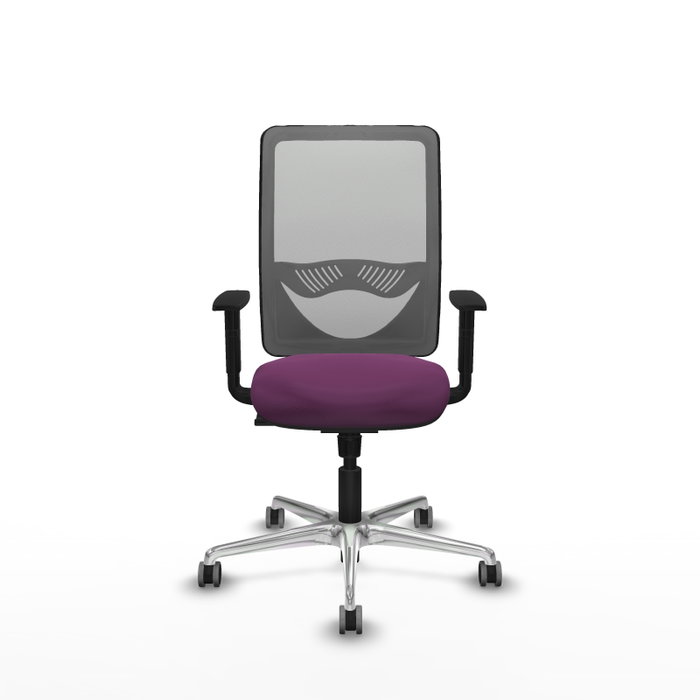 PIQUERAS Y CRESPO Silla de oficina Zulema con Mecanismo Sincro, Morado y Gris PIQUERAS Y CRESPO Silla de oficina Zulema con Mecanismo Sincro, Morado y Gris