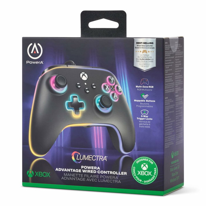 Power A Controlador Advantage para Xbox Series X|S Spectra IR RGB Multizona