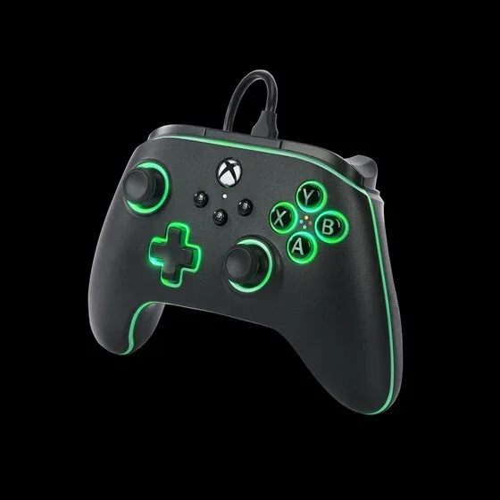 PowerA Advantage Wired Controller Lumectra Negro para Xbox Series X|S