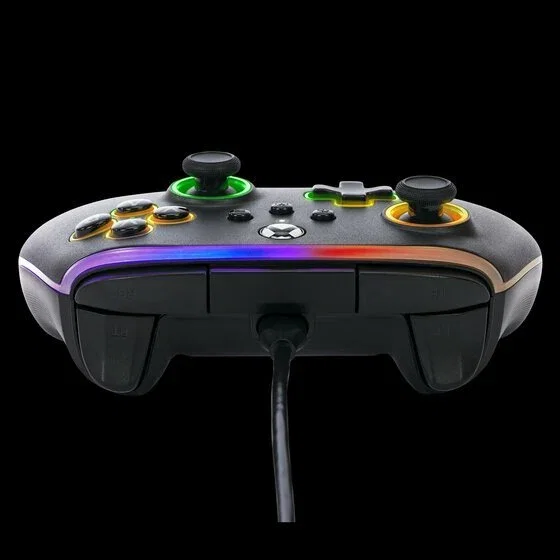 PowerA Advantage Wired Controller Lumectra Negro para Xbox Series X|S