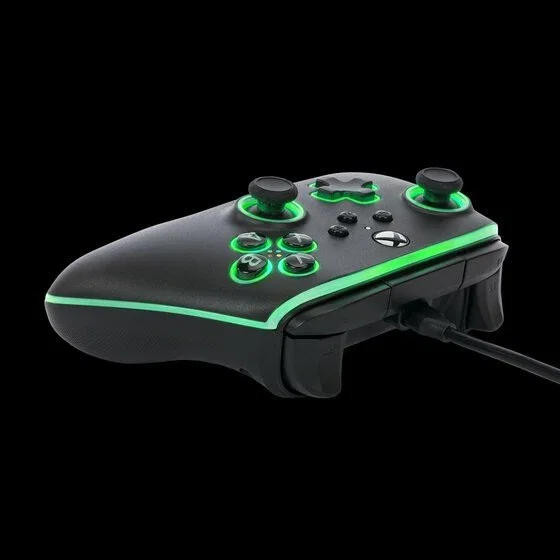 PowerA Advantage Wired Controller Lumectra Negro para Xbox Series X|S