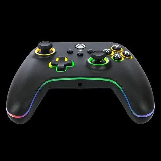PowerA Advantage Wired Controller Lumectra Negro para Xbox Series X|S