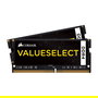 Corsair 16GB DDR4 2133MHz CL15 1.2V SO-DIMM Memoria para Portátil - Negro