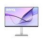 BenQ MA320U Monitor LED 32 Pulgadas 4K UHD (3840x2160) IPS, HDR10, DisplayHDR 600, USB-C 90W, Hub USB, Altavoces, Soporte Ergonómico, Flicker Free, Color Plata
