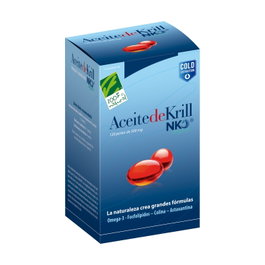 Aceite de Krill NKO 120 cápsulas 500mg Omega-3 Fosfolípidos Astaxantina Natural