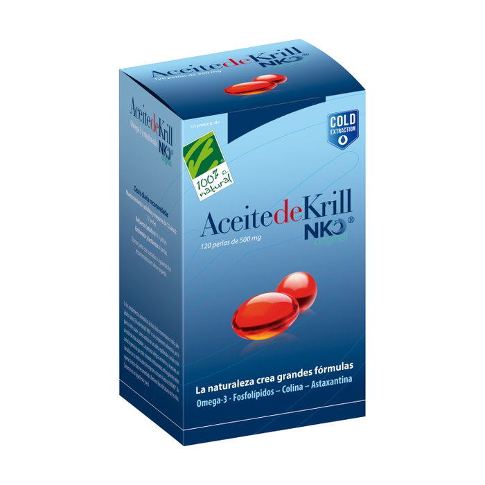 Aceite de Krill NKO 120 cápsulas 500mg Omega-3 Fosfolípidos Astaxantina Natural Aceite de Krill NKO 120 cápsulas 500mg Omega-3 Fosfolípidos Astaxantina Natural