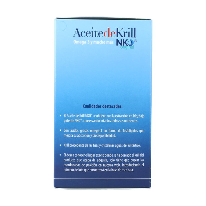 CIEN POR CIEN NATURAL Aceite de Krill NKO 120 perlas de 500mg