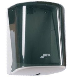 Azur Dispensador de Papel Mecha Box, Complemento modelo AG41400, Acabado Fumé, Dimensiones: 34x24x23 cm