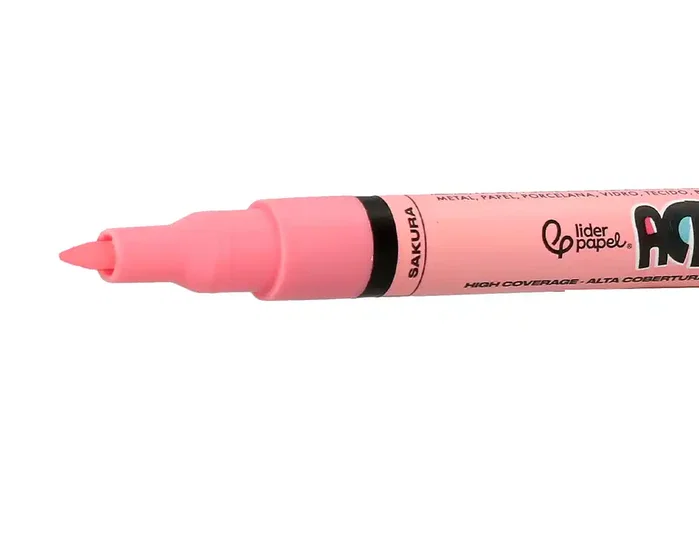 Liderpapel Rotuladores Acrylic Colores Pasteles Punta Fina 0,7 mm