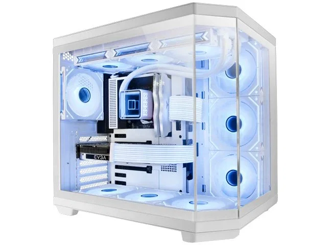 Mars Gaming MC-3TCOREW Caja Gaming Semitorre Blanca con Triple Cristal Templado Mars Gaming MC-3TCOREW Caja Gaming Semitorre Blanca con Triple Cristal Templado