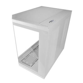 Mars Gaming MC-3TCOREW Caja Gaming Semitorre Blanca con Triple Cristal Templado