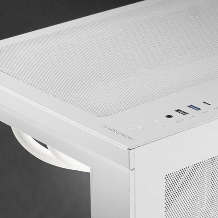 Mars Gaming Caja PC Semitorre MC3TCOREW ATX con Ventana Cristal Templado Blanca Mars Gaming Caja PC Semitorre MC3TCOREW ATX con Ventana Cristal Templado Blanca