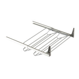HERRAJES ALK Zapatero Extraíble Extensible Óptima 9037.106 con Guías de Bolas y Extracción Total en Hierro Cromo