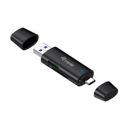 Equip 245462 Lector de Tarjeta USB 3.2 Gen 1 Type-A / Type-C Negro