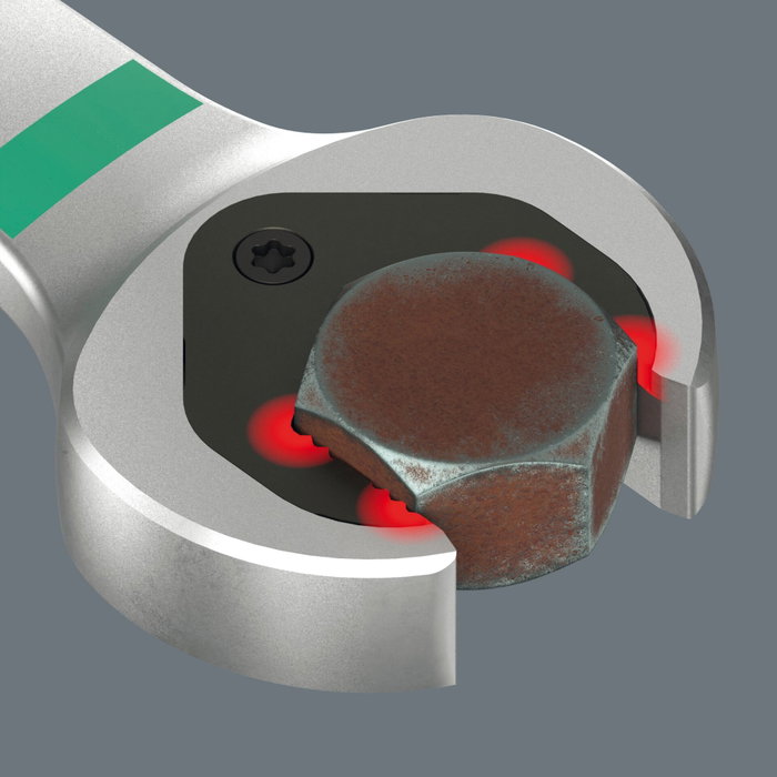 Wera 6007 Joker 19 Llave combinada de carraca extra larga