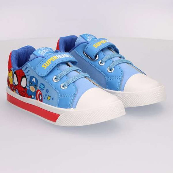Cerdá Zapatilla Loneta Suelav Pvc Con Luces Spidey T023 - Azul - Talla 23 Cerdá Zapatilla Loneta Suelav Pvc Con Luces Spidey T023 - Azul - Talla 23