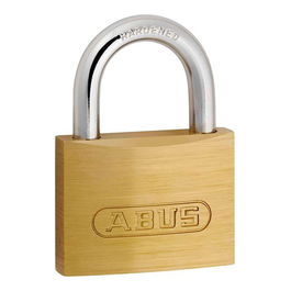 Abus 713/20 Candado de Latón con 2 Llaves, Medidas: 20 mm, Arco 9.5x13 mm, Grosor Ø3.5 mm