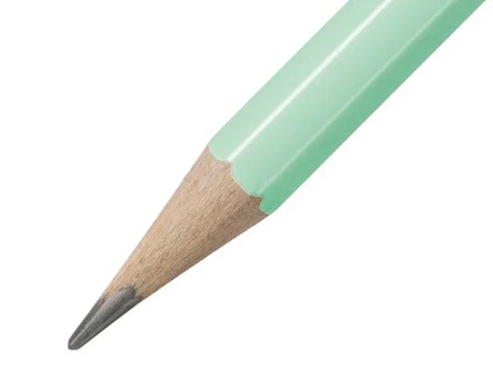 Stabilo Swano Pastel Lápiz de Grafito HB con Goma Verde, 12 unidades Stabilo Swano Pastel Lápiz de Grafito HB con Goma Verde, 12 unidades