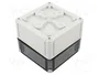 SPELSBERG TK PC 1111-9-TO Carcasa Universal Gris de Policarbonato