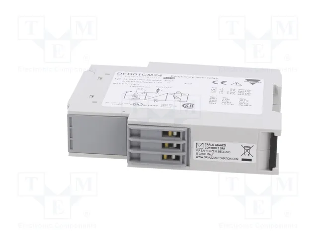 CARLO GAVAZZI DFB01CM24 Relé de control de frecuencia AC SPDT CARLO GAVAZZI DFB01CM24 Relé de control de frecuencia AC SPDT