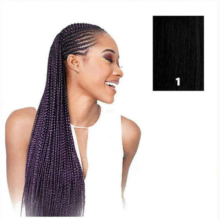 X-Pression Kanekalon Pré-Peigné 1 (2X) de 120 cm con fibra preestirada