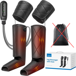 Renpho Masajeador de Piernas PEU-RP-ALM079H-BK Negro