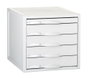 Archivo 2000 Módulo Archisystem de 5 cajones Gris 356x316x303 mm