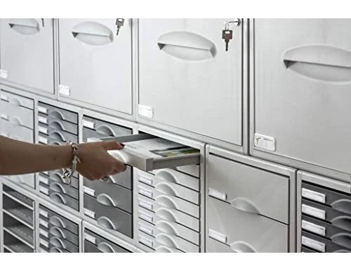 Archivo 2000 Fichero de 5 Cajones Archisystem Gris 356x316x303 mm Archivo 2000 Fichero de 5 Cajones Archisystem Gris 356x316x303 mm