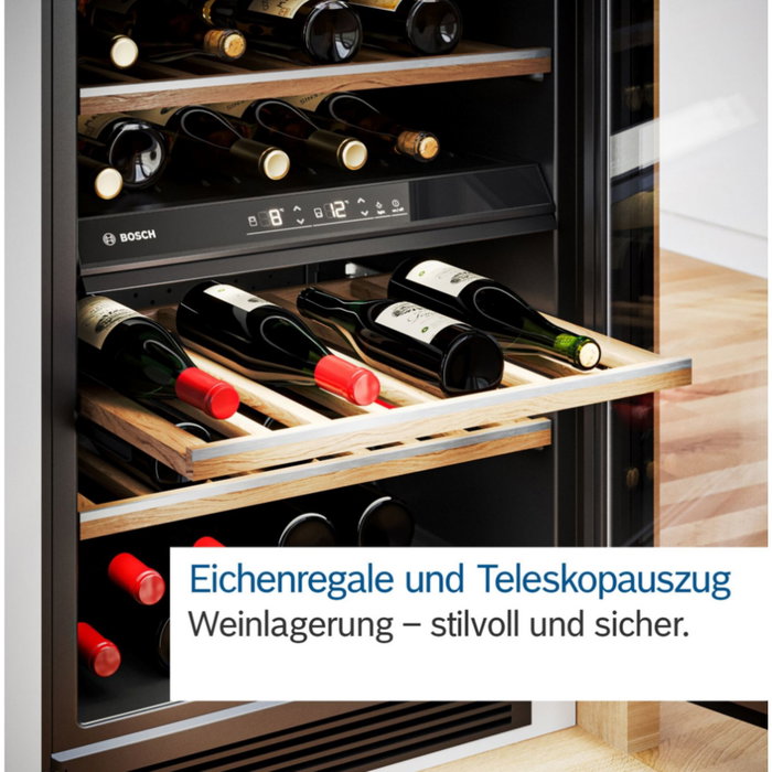 Bosch KWK 36ABGA Serie 6 Vinoteca con Puerta de Cristal Bosch KWK 36ABGA Serie 6 Vinoteca con Puerta de Cristal