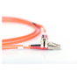 Digitus Cable de fibra óptica LC/LC OM2 Multimodo 1 m Naranja