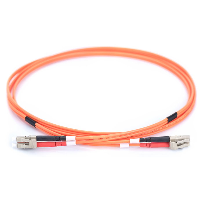 Digitus Cable de fibra óptica LC/LC OM2 Multimodo 1 m Naranja