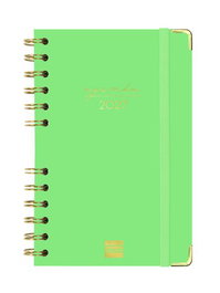 Finocam Agenda Anual 2027 Trendy Alma Wire-O Verde