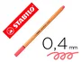 Stabilo Point 88 Rotulador Rojo Neón 0,4 mm