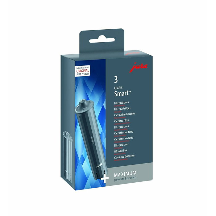 Jura CLARIS Smart+ Set de 3 Cartuchos de Filtro de Agua Jura CLARIS Smart+ Set de 3 Cartuchos de Filtro de Agua