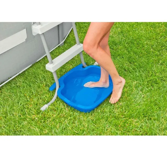 Intex Pediluve Baño para Pies para Piscina Elevada, Resistente al Exterior, Varios Colores de Verano