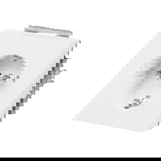 BUSCH-JAEGER BJ 20 EUC-884 Enchufe de Pared CEE 7/3 2P+E 250V 16A Blanco Matt Estudio Future Linear