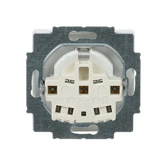 BUSCH-JAEGER BJ 20 EUC-884 Enchufe de Pared CEE 7/3 2P+E 250V 16A Blanco Matt Estudio Future Linear