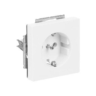 BUSCH-JAEGER BJ 20 EUC-884 Enchufe de Pared CEE 7/3 2P+E 250V 16A Blanco Matt Estudio Future Linear