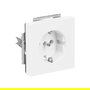 BUSCH-JAEGER BJ 20 EUC-884 Enchufe de Pared CEE 7/3 2P+E 250V 16A Blanco Matt Estudio Future Linear