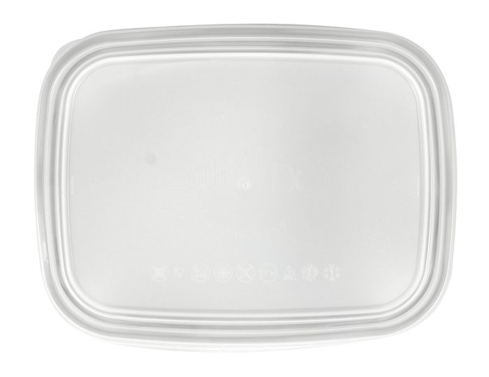 Duralex Fiambrera Rectangular 1.1L 20 cm x 14.6 cm x 6.5 cm con Tapa Transparente (6 Unidades) Duralex Fiambrera Rectangular 1.1L 20 cm x 14.6 cm x 6.5 cm con Tapa Transparente (6 Unidades)