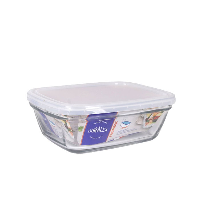 Duralex Freshbox Set de 6 Fiambreras Rectangulares 1.1L
