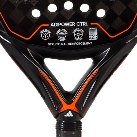 Adidas Pala de Padel Adipower Ctrl 3.2 Negra Alex Ruiz Control 2023