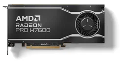 AMD Radeon Pro W7600 Tarjeta Gráfica 8 GB GDDR6 128-bit PCI Express 4.0 x8, 4x DisplayPort 2.1, Full-Height, 130 W