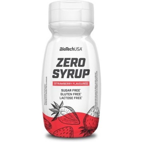 BIOTECHUSA Zero Syrup Fresa - 320Ml BIOTECHUSA Zero Syrup Fresa - 320Ml