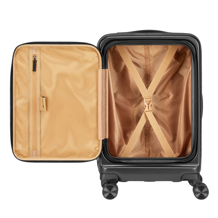 Rivacase 8180 Clark ECO Maleta de Cabina Rígida 20 pulgadas - Negro