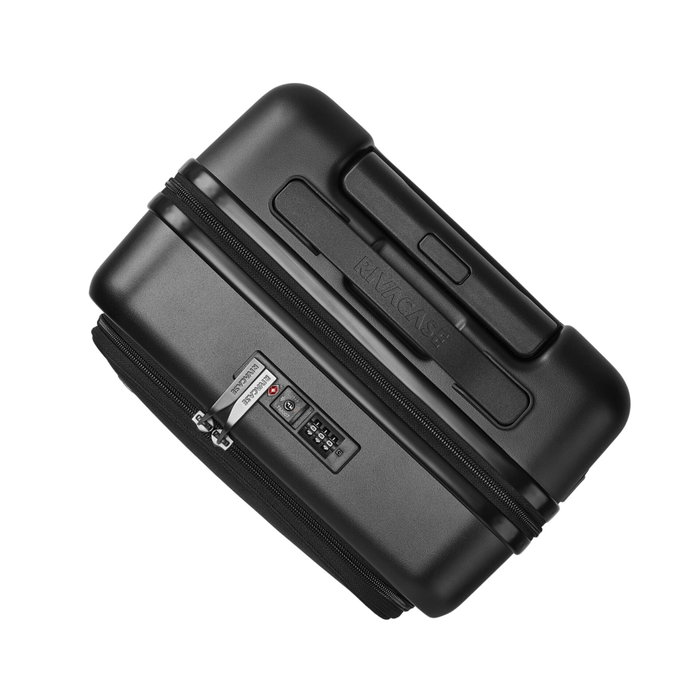 Rivacase 8180 Clark ECO Maleta de Cabina Rígida 20 pulgadas - Negro